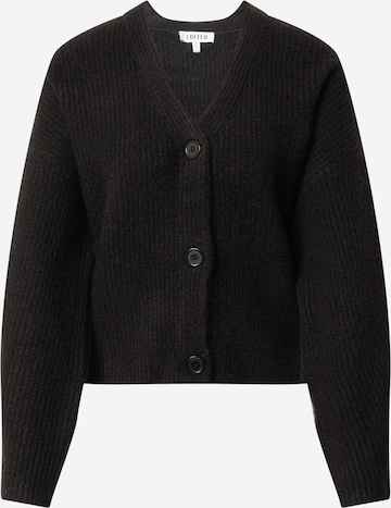 EDITED Knit Cardigan 'Susan' in Black: front