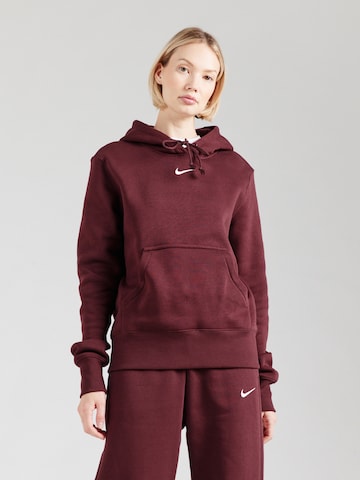 Bluză de molton 'PHNX FLC' de la Nike Sportswear pe roșu: față