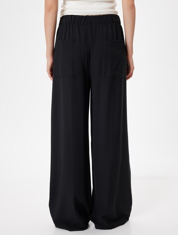 Koton Wide leg Trousers in Black