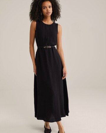 WE Fashion Kleid in Schwarz: Vorderseite