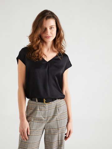 COMMA - Blusa em preto: frente