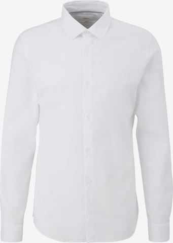 Camicia di s.Oliver in bianco: frontale