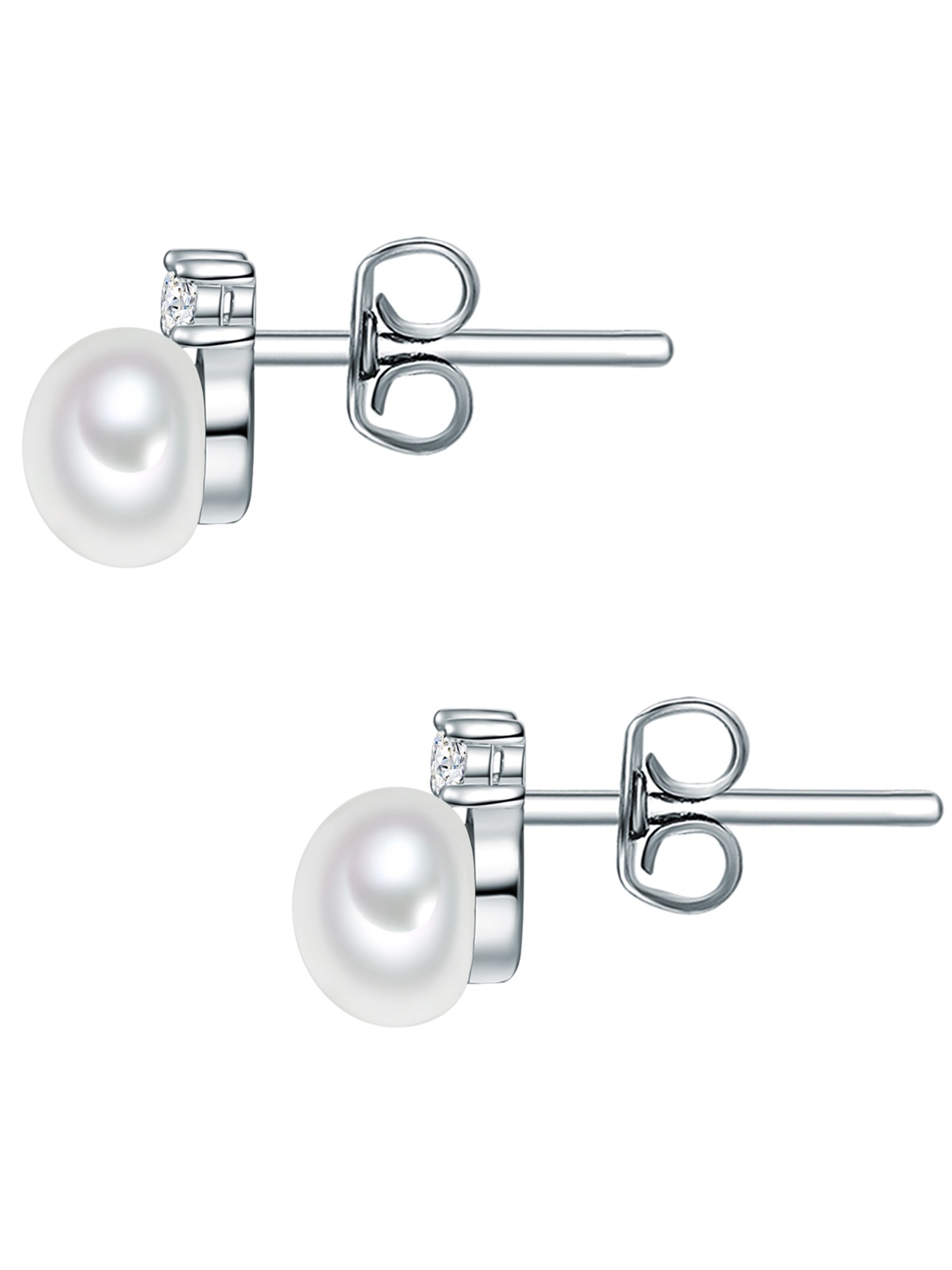 Lulu & Jane Ohrringe in Weiß