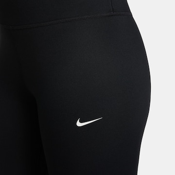 NIKE Skinny Sporthose 'One' in Schwarz