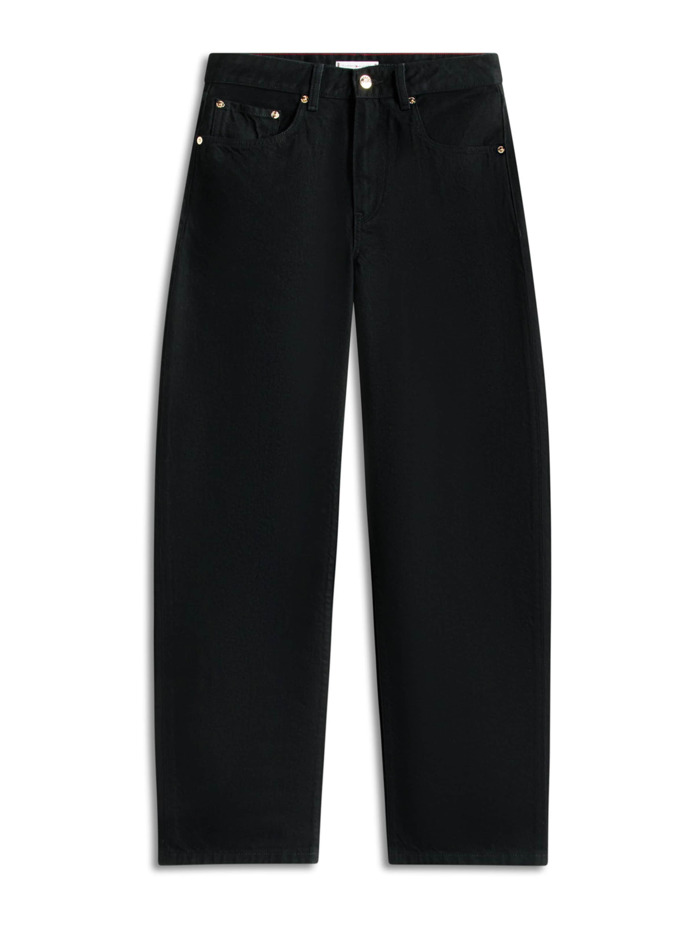 Largi Jeans de la TOMMY HILFIGER pe negru: față