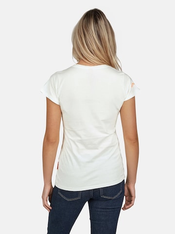 salzhaut Shirt 'Ülk' in Weiß