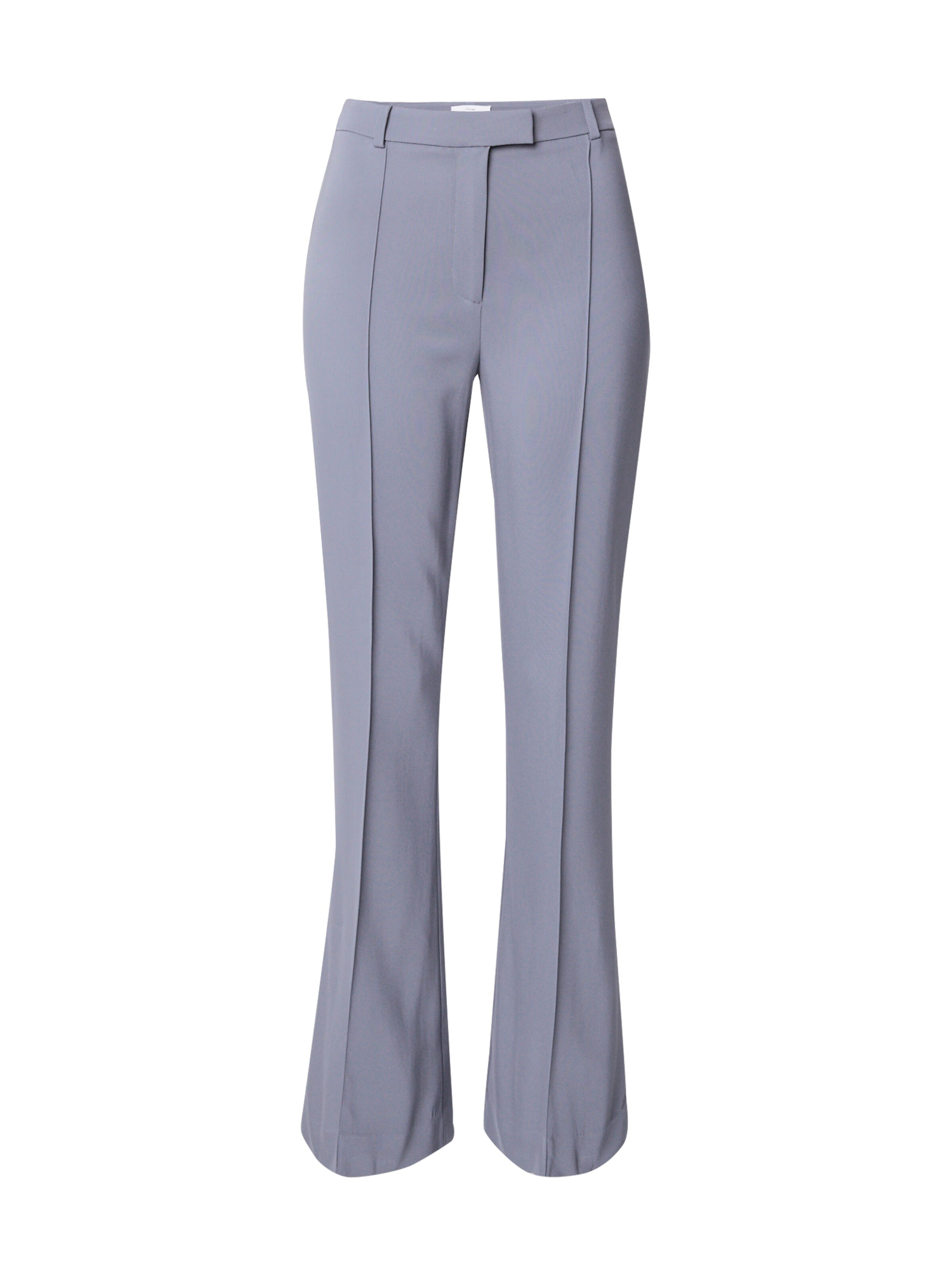 & Other Stories - Bootcut Pantalón de pinzas en gris: frente