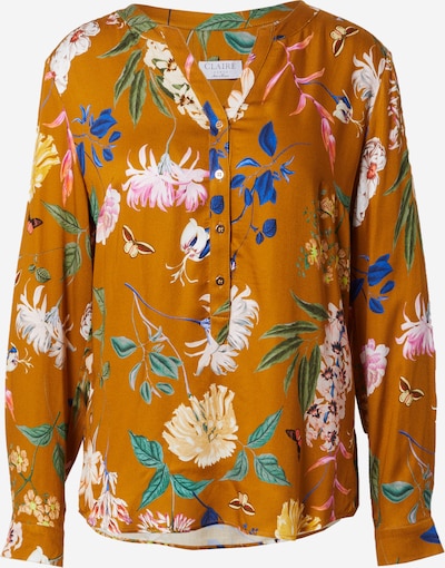 Claire Bluse 'Rayenne' in cognac / mischfarben, Produktansicht