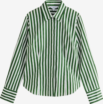Camicia da donna 'Essential' di Next in verde: frontale