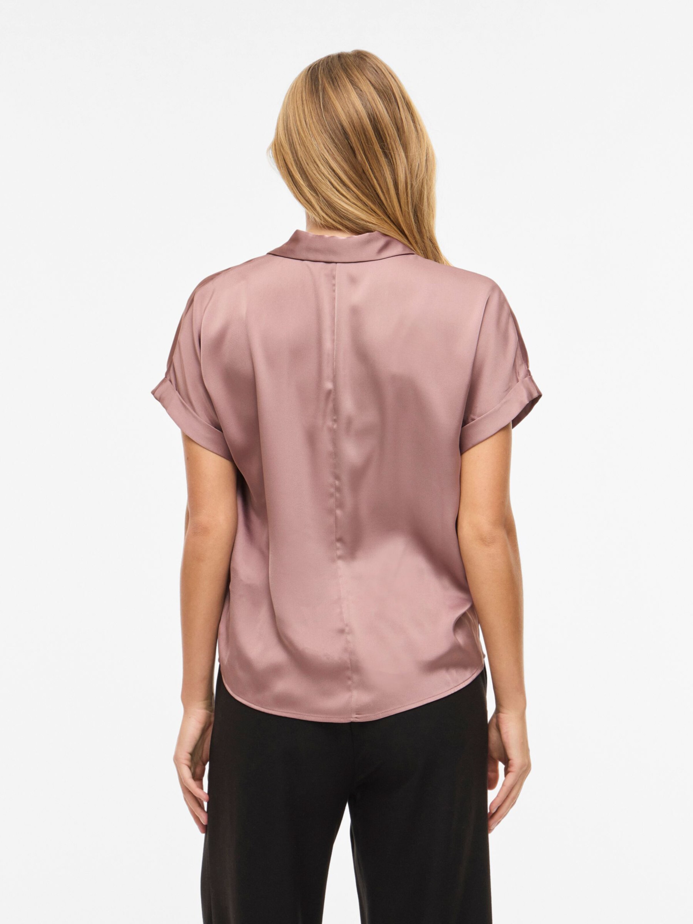 VILA Bluse 'VIEnna Ravenna' in Pink