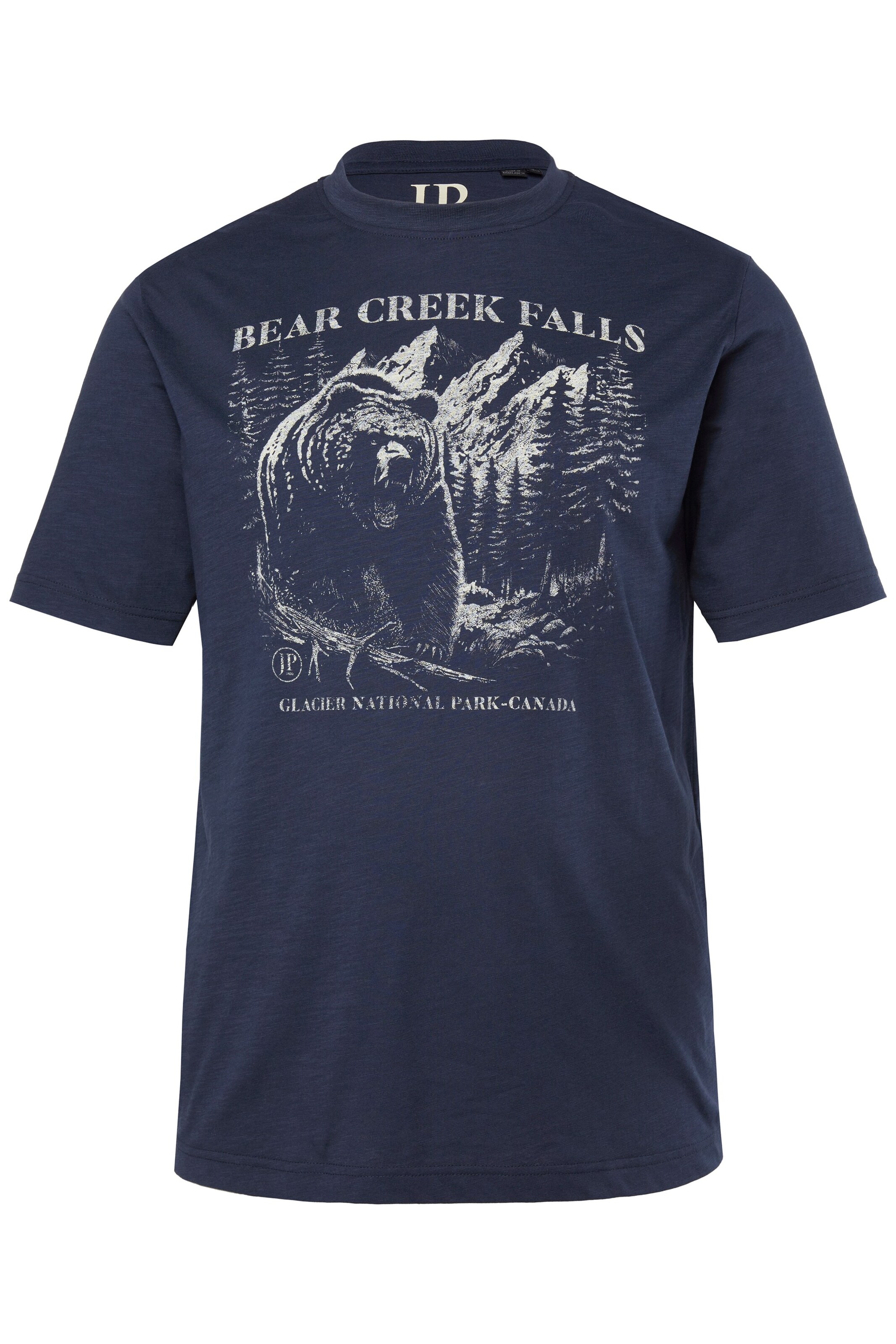 JP1880 Shirt in Blauw: voorkant