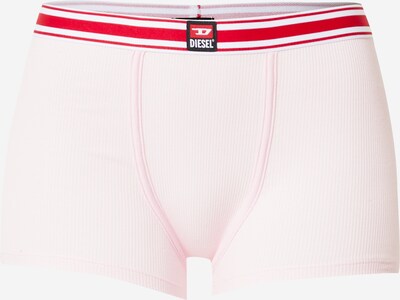DIESEL Panti en rosa pastel / rojo / blanco, Vista del producto