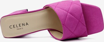 Celena Mules 'Cacie' in Purple