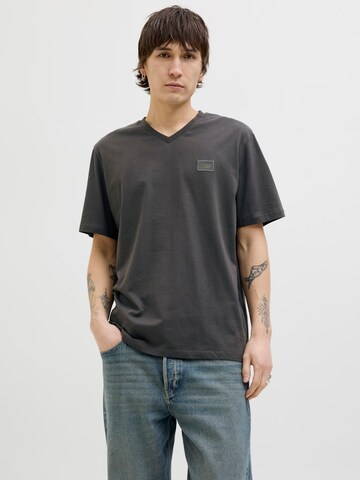 JACK & JONES Tričko 'JCOREACH' – šedá: přední strana