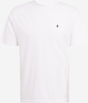 Volcom - Camiseta 'Stone Blanks' en blanco: frente