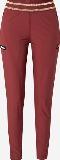 Pantaloni sport 'Zoie' ELLESSE pe auriu / portocaliu / roșu burgundy / negru, Vizualizare produs