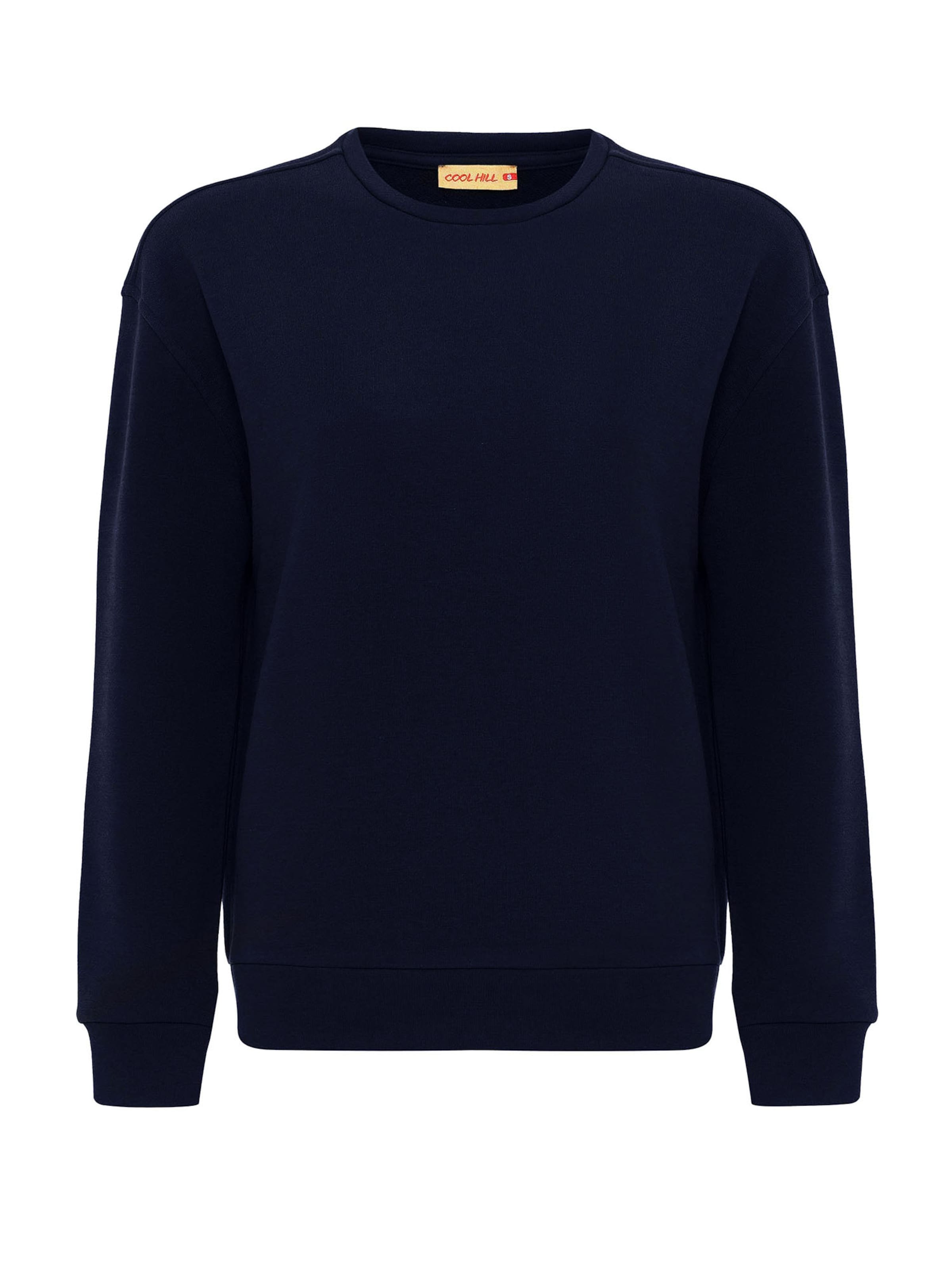 Bluză de molton de la Cool Hill pe albastru: față