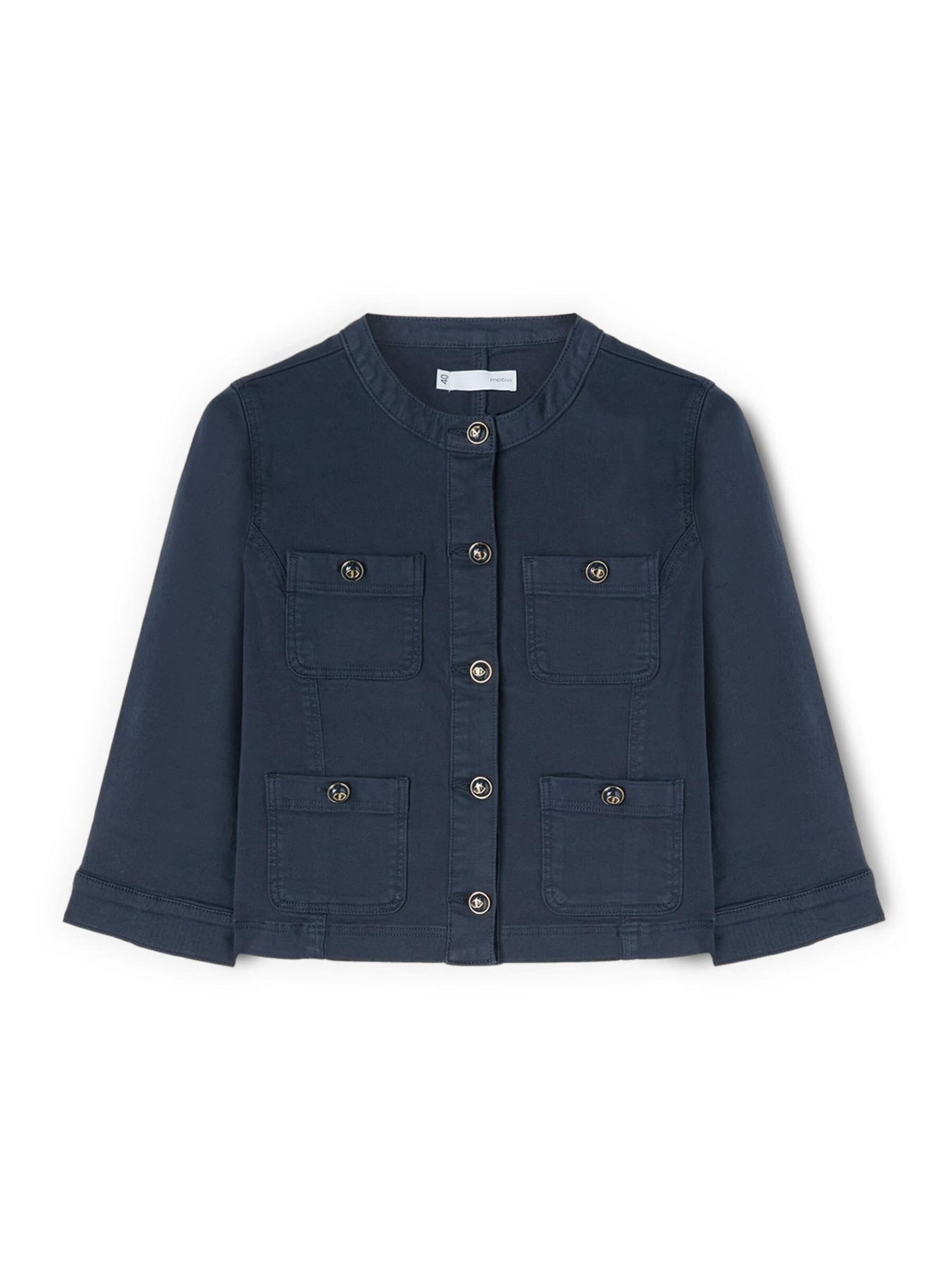 MOTIVI Veste mi-saison en XXS en bleu, Vue avec produit