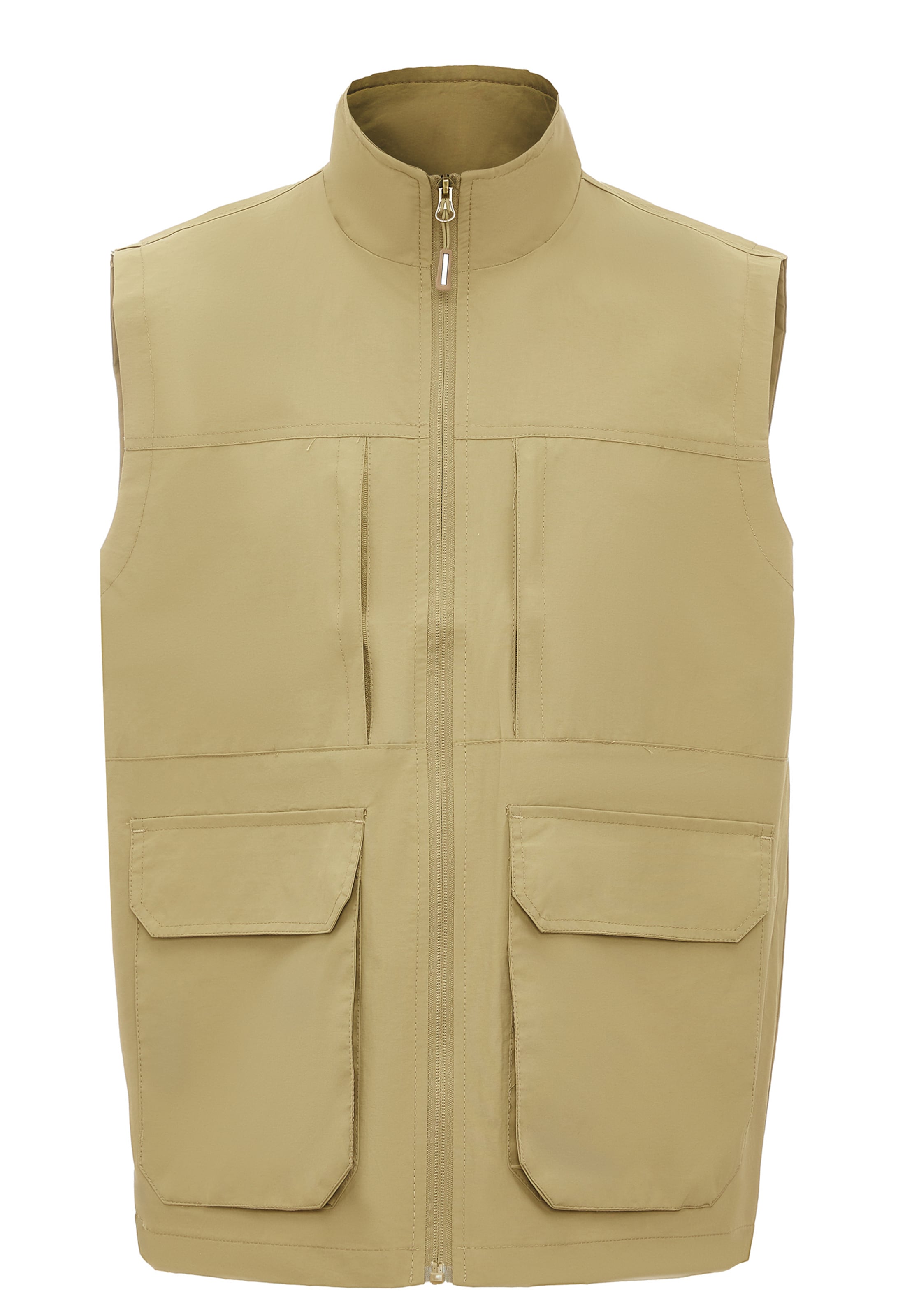 VANNE Bodywarmer in Beige: voorkant