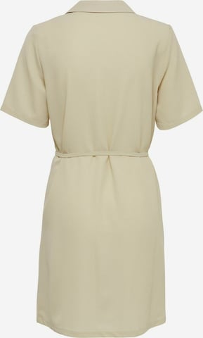 Robe-chemise ONLY en beige