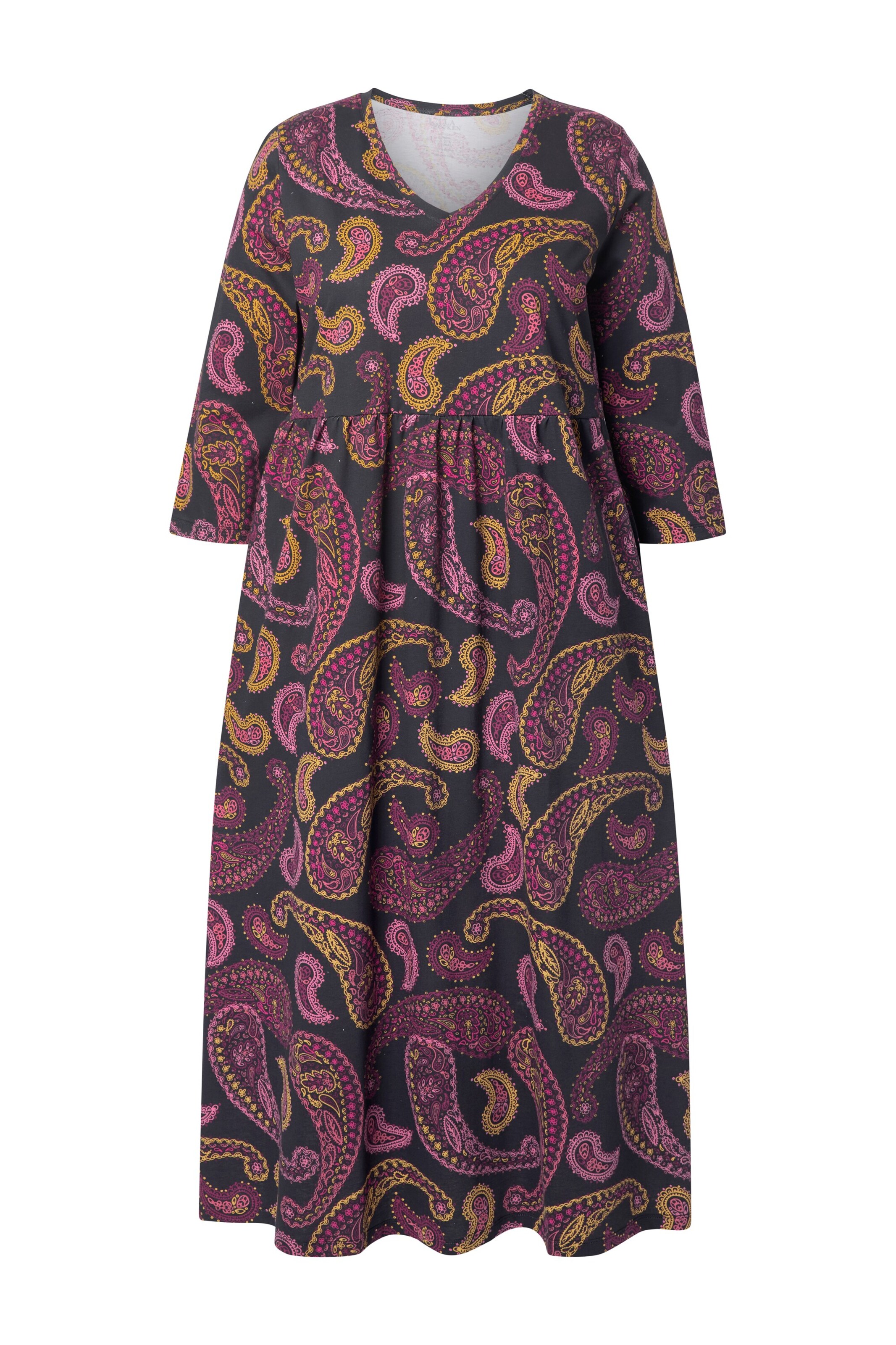 Ulla Popken Jurk in Zwart: voorkant