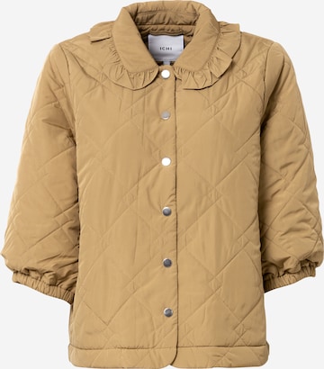 Veste mi-saison 'Cas' ICHI en beige : devant