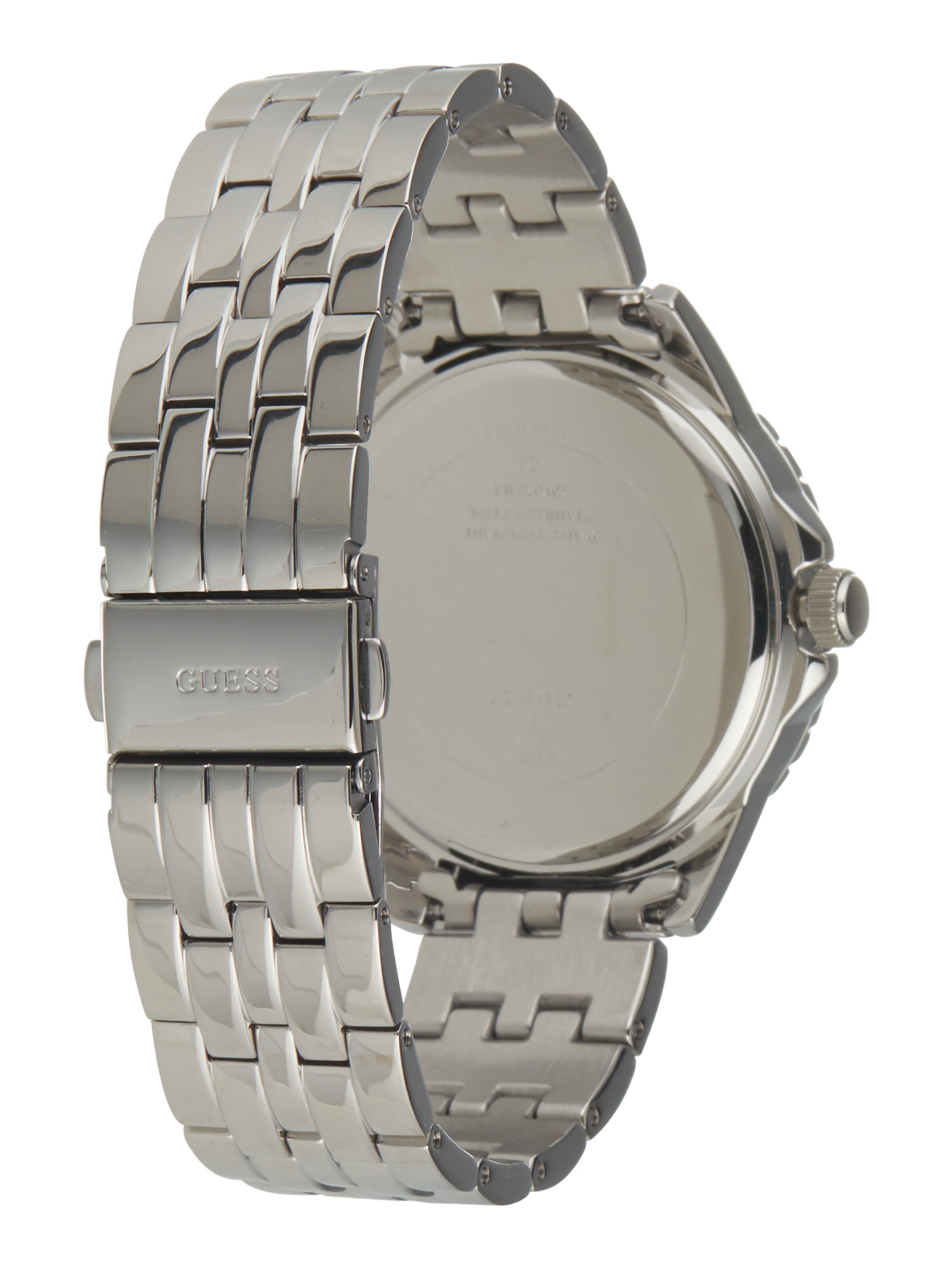 GUESS Analoog horloge 'Comet' in Zilver
