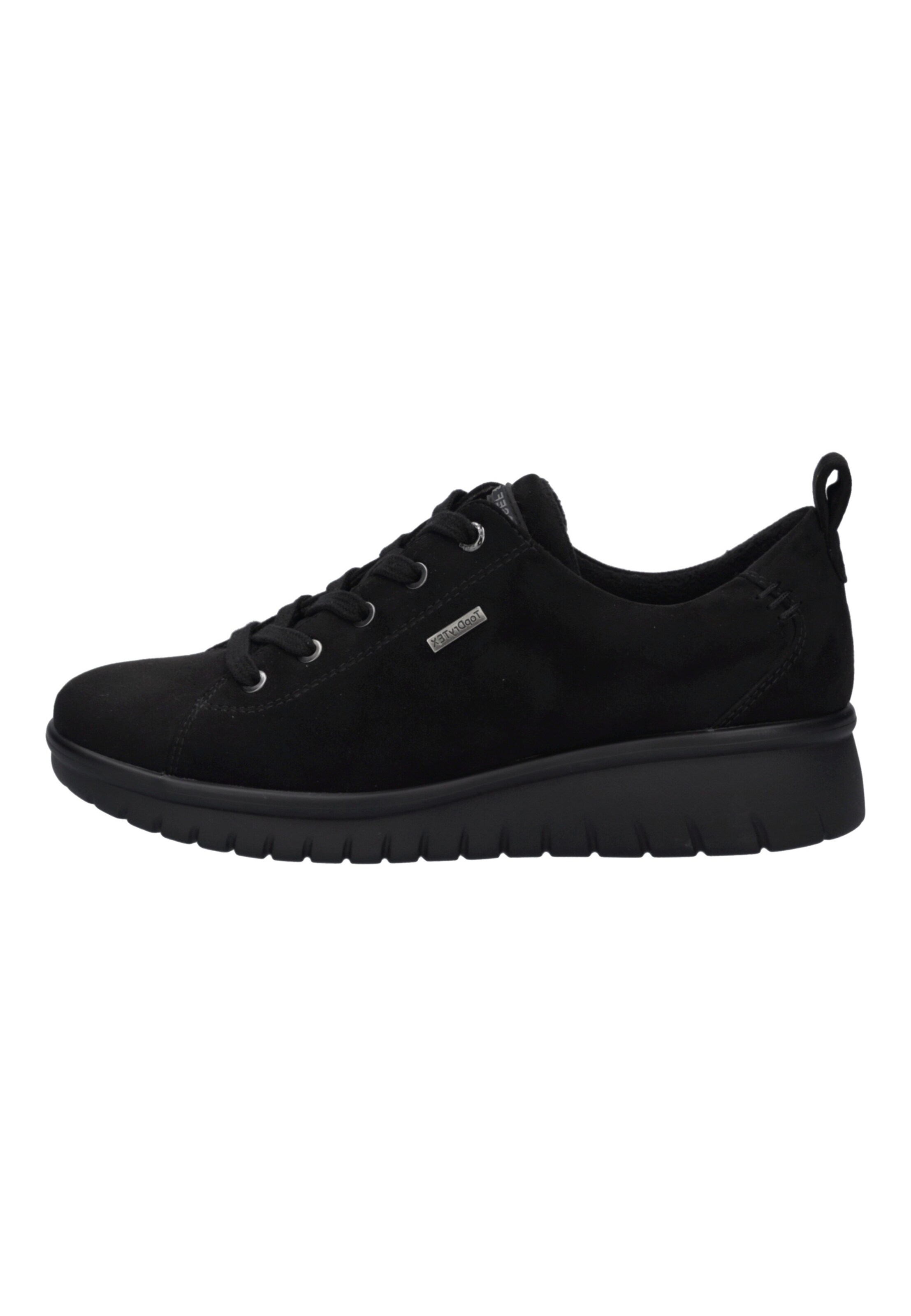 JOSEF SEIBEL Schnürschuh Calais 57 in Schwarz: Vorderseite