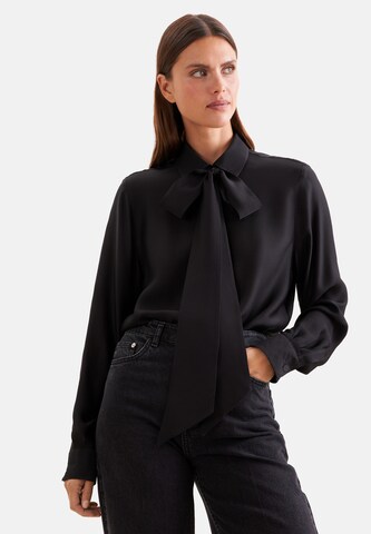SEIDENSTICKER Bluse in Schwarz: Vorderseite