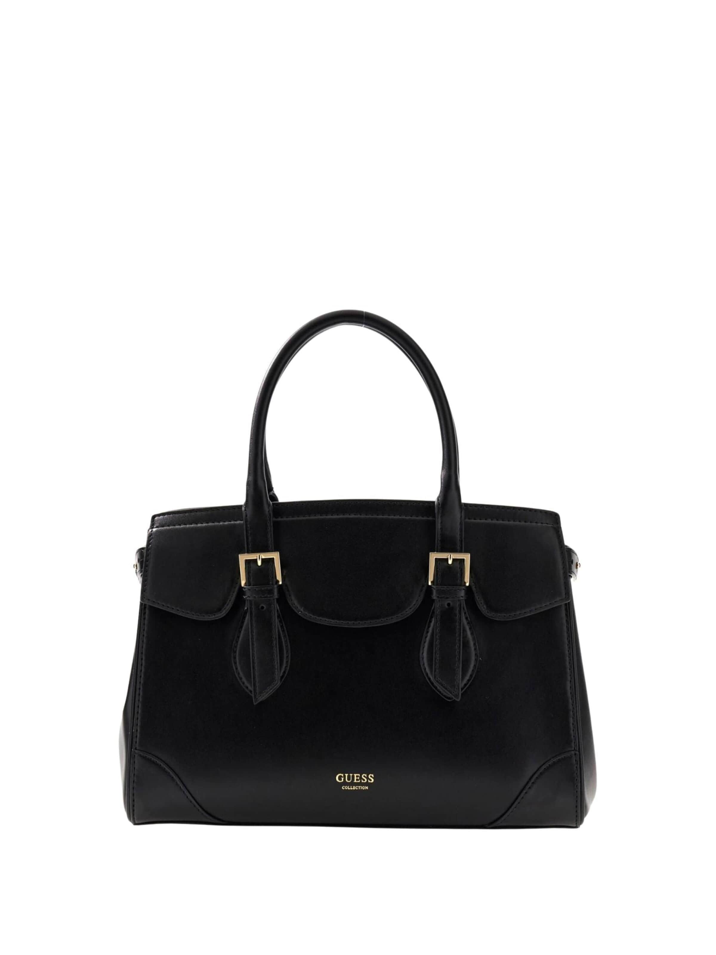 Sac à bandoulière 'Guess Sac Bandoulière Diana Maxi Satchel Black' GUESS en noir : devant