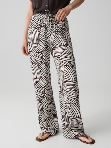 OPUS - Loosefit Pantalón 'Marou' en marrón: frente
