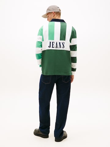 Tommy Jeans Тениска 'ARCHIVE' в зелено: отпред