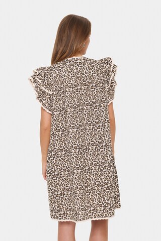 SAINT TROPEZ - Vestido 'Kirby' em bege