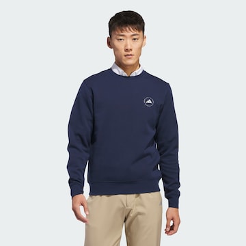ADIDAS PERFORMANCE Athletic Sweatshirt in Blue: front