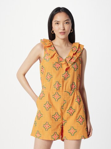 NAF NAF Jumpsuit 'LILIA' in Orange: front