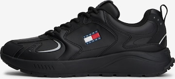 Tommy JeansNiske tenisice - crna boja: prednji dio
