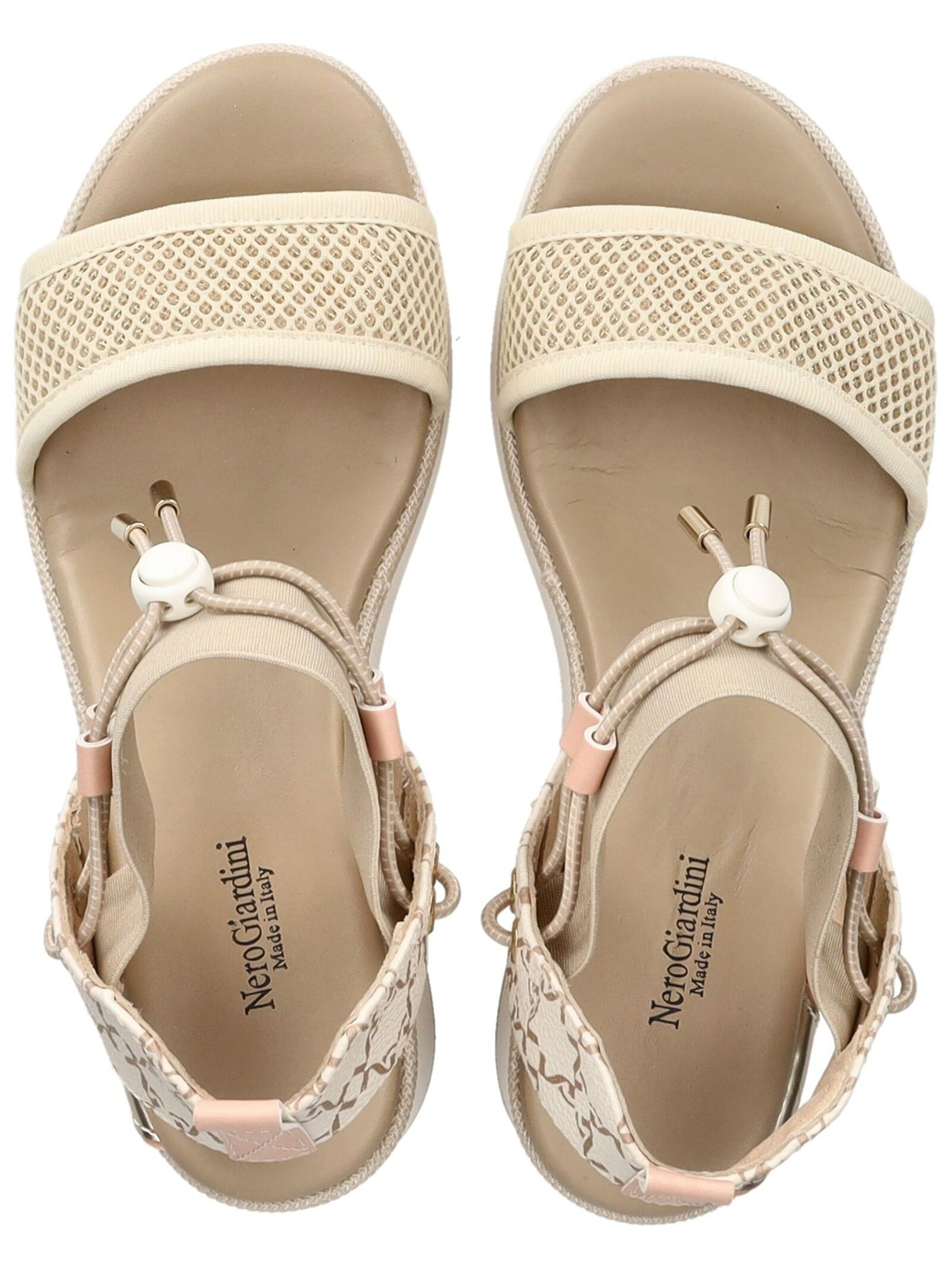 Sandales Nero Giardini en beige