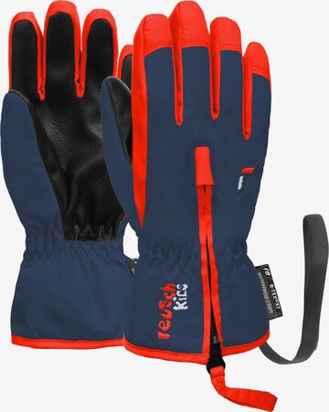 REUSCH Athletic Gloves 'Ben' in Blue: front