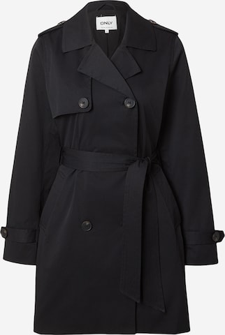 Cappotto di mezza stagione 'ONLDISA' di ONLY in nero: frontale