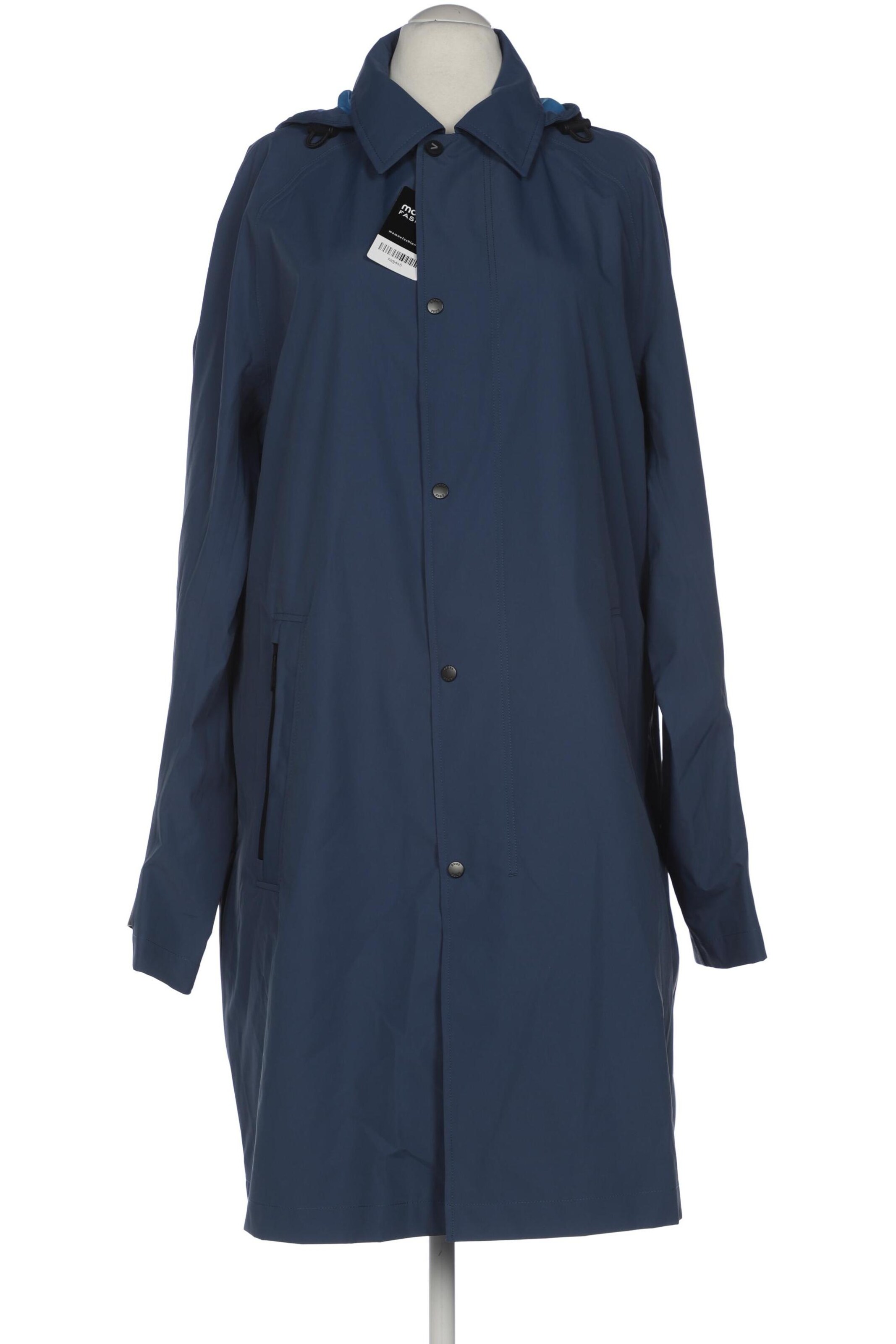 BOSS Black Mantel 7XL in Blau: Vorderseite