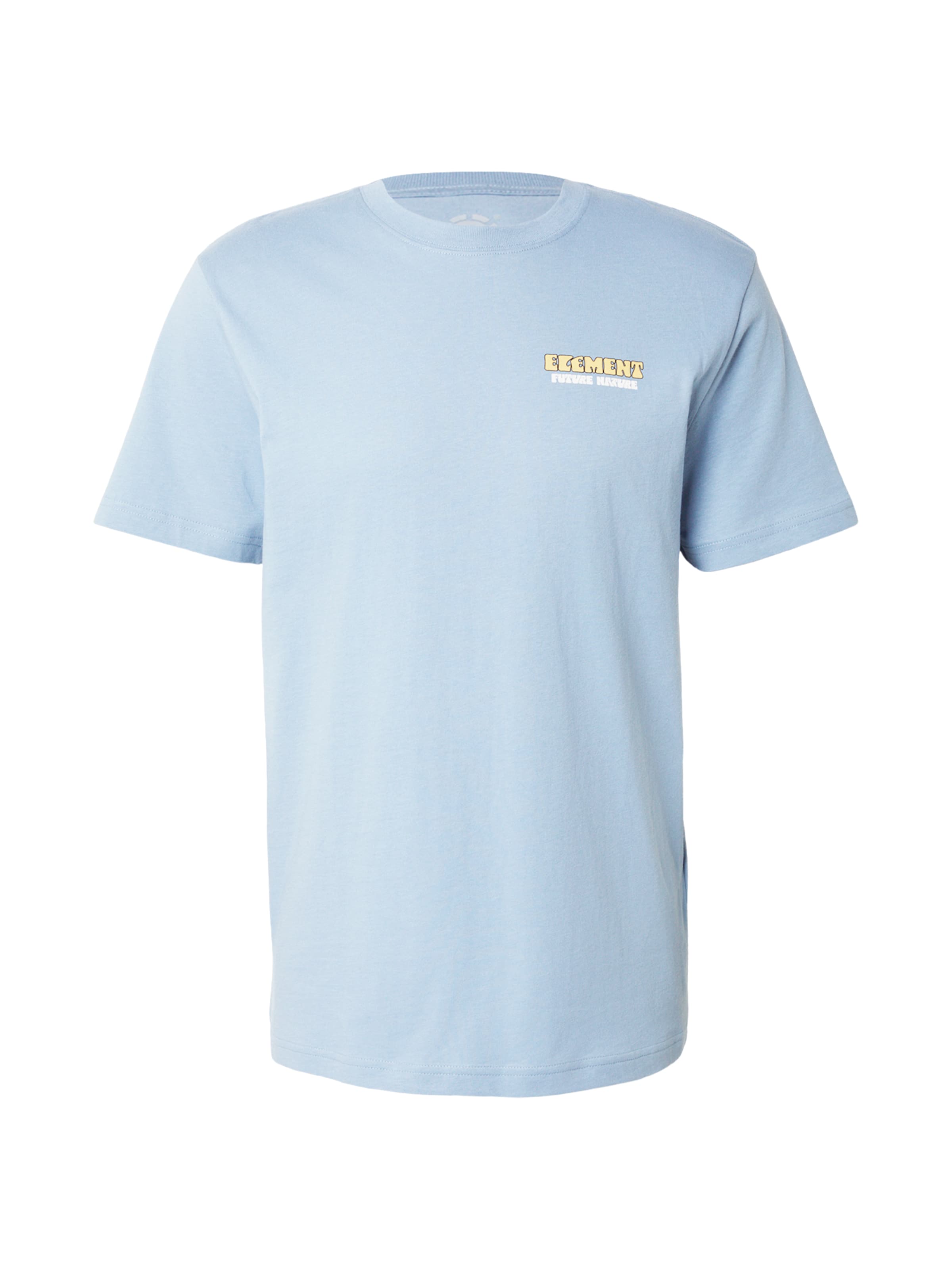 Tricou 'FEEL POWER' de la ELEMENT pe albastru: față
