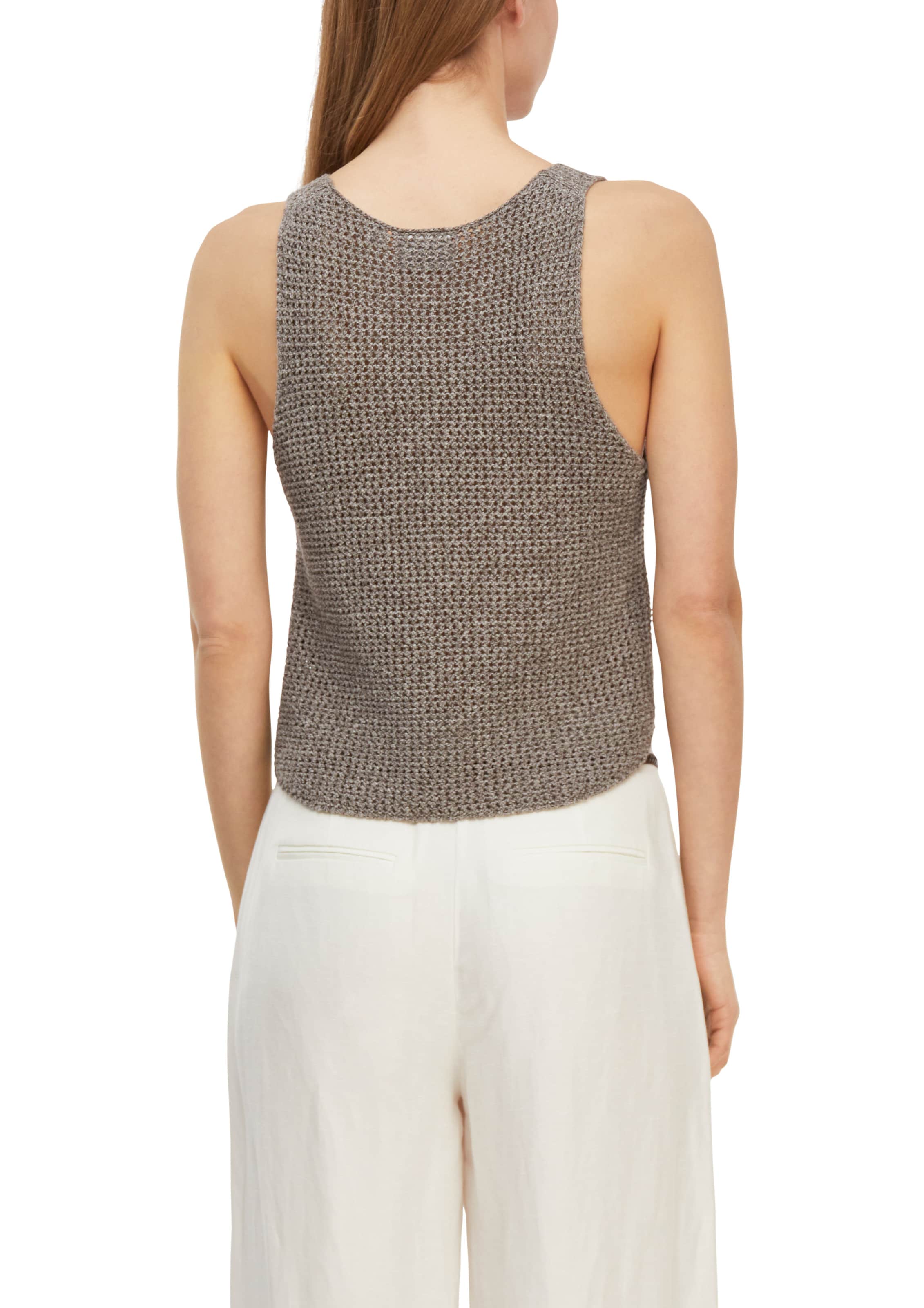 Tops en tricot COMMA en marron