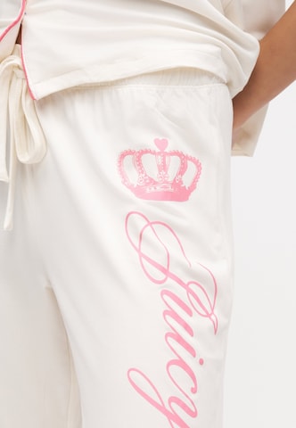 Juicy Couture - Pijama en blanco: frente