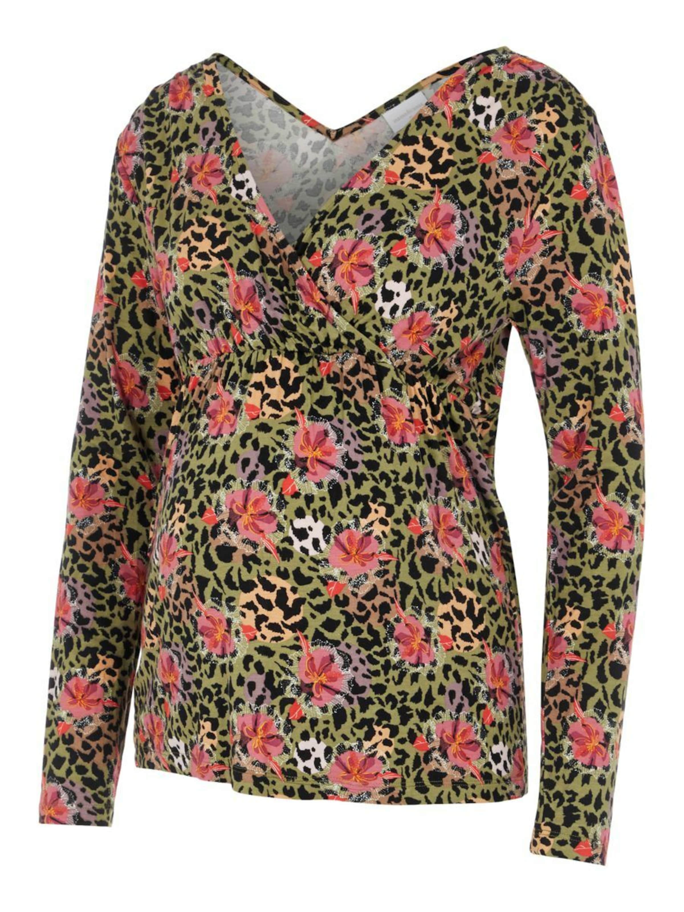 Tricou 'Charo' de la MAMALICIOUS pe verde: față