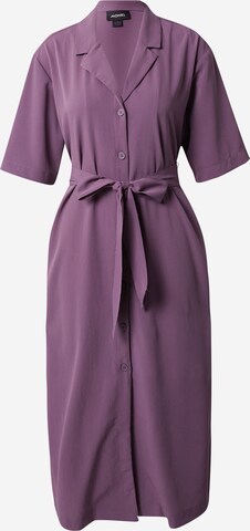Monki Košeľové šaty - fialová: predná strana