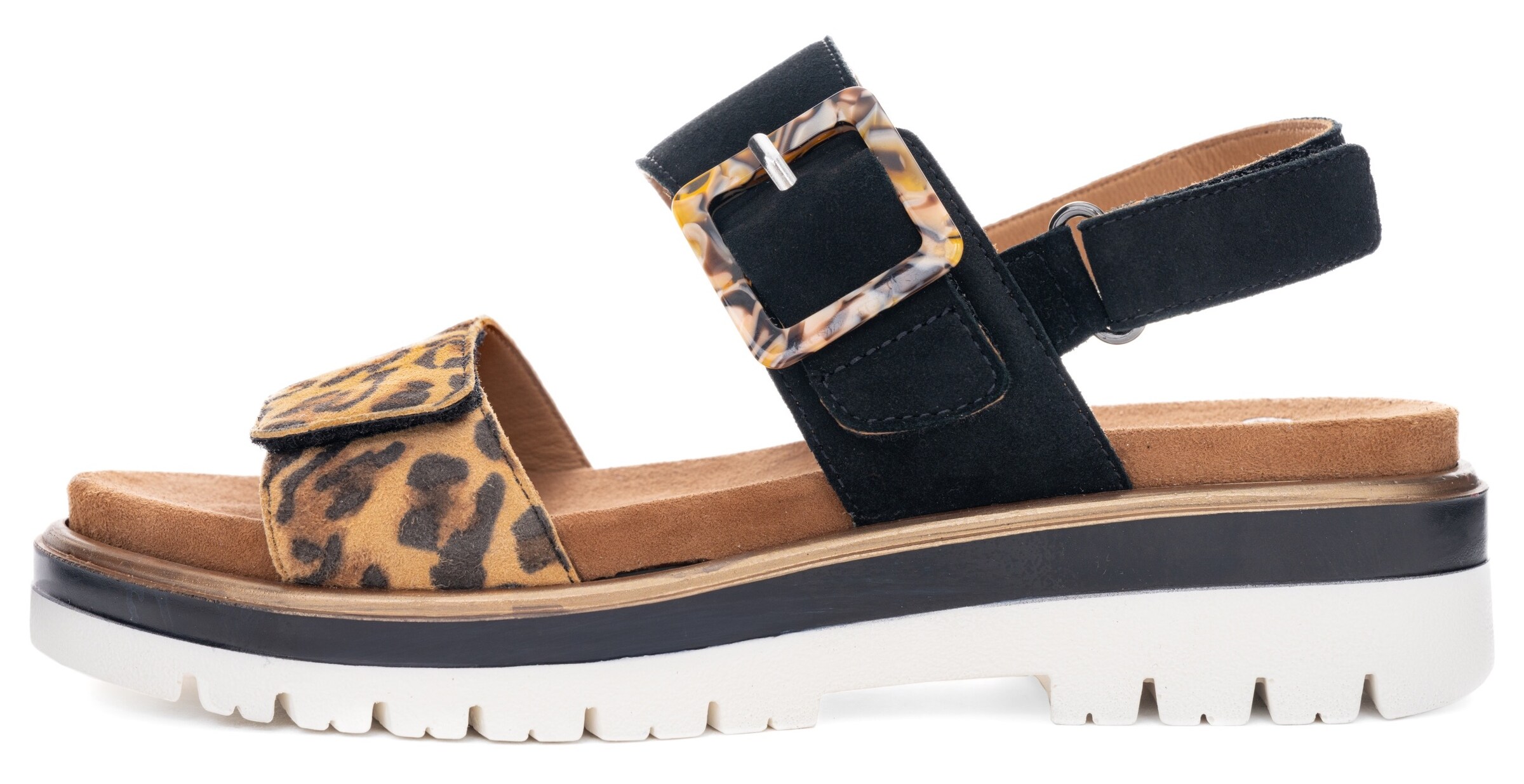 ARA Strap Sandals in Black