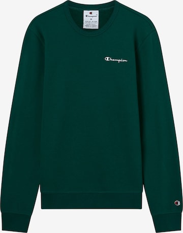 Champion Authentic Athletic Apparel - Sudadera en verde: frente