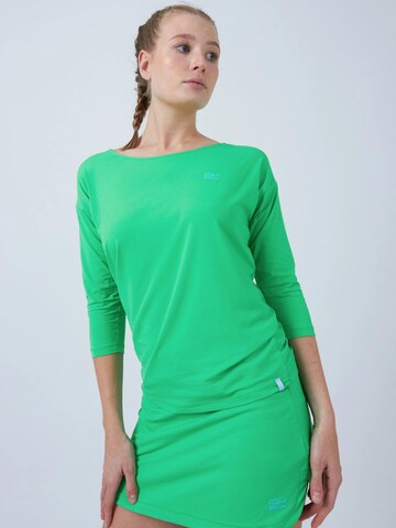 SPORTKIND Shirt '3/4 Loose Fit' in Green