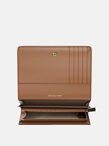 Michael Kors Plånbok 'MICHAEL KORS JET SET WALLET Portafoglio' i brun