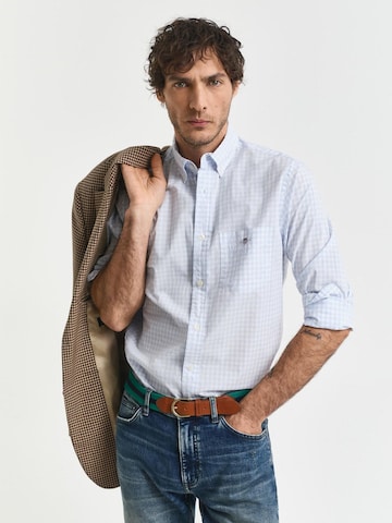 Coupe regular Chemise GANT en bleu